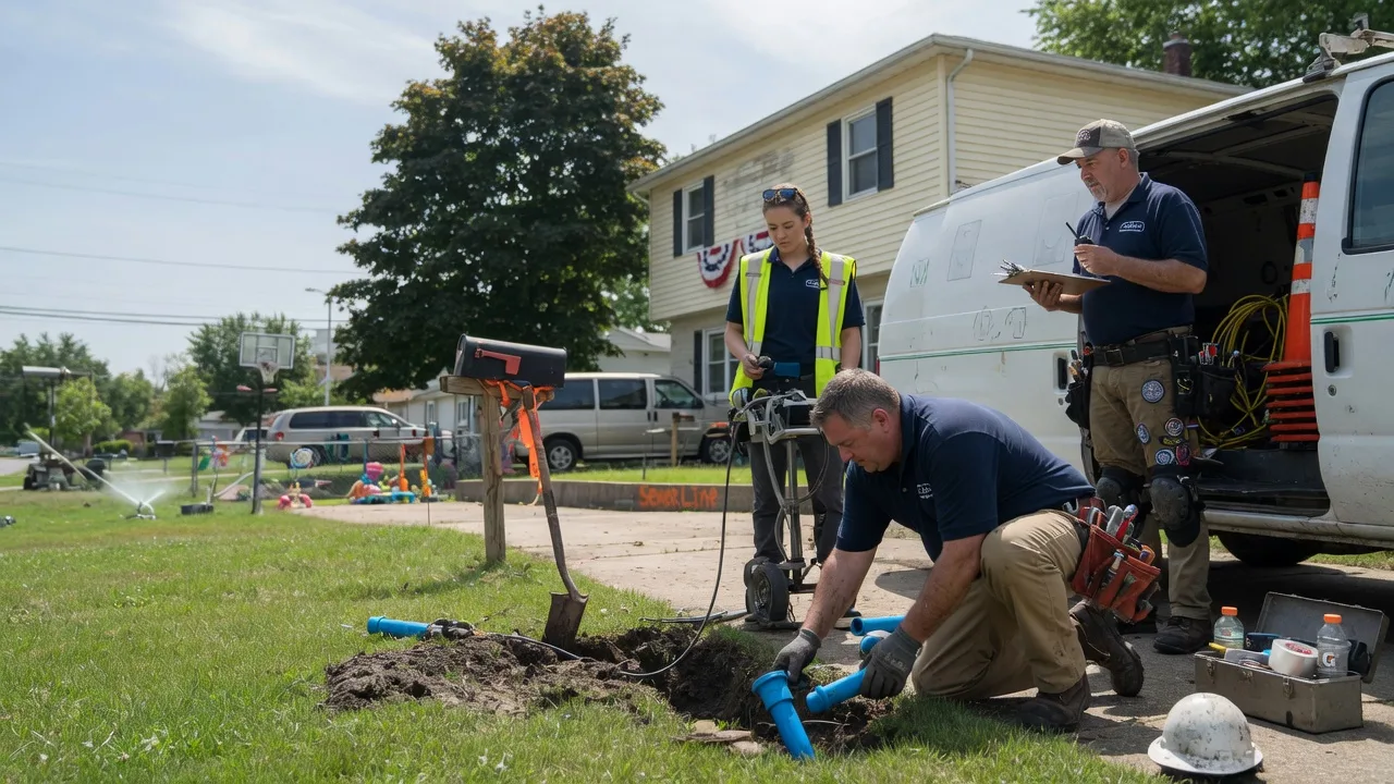 Slab Leak Repair in Huntsville, OH near me
